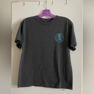 Salt, life, boys, gray T-shirt, size, large gray